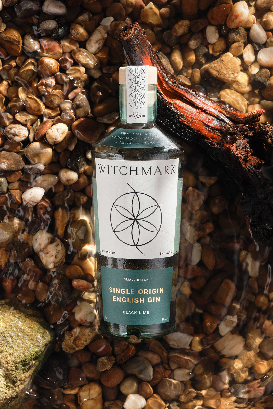 Witchmark Black Lime Single Origin English Gin 46% abv