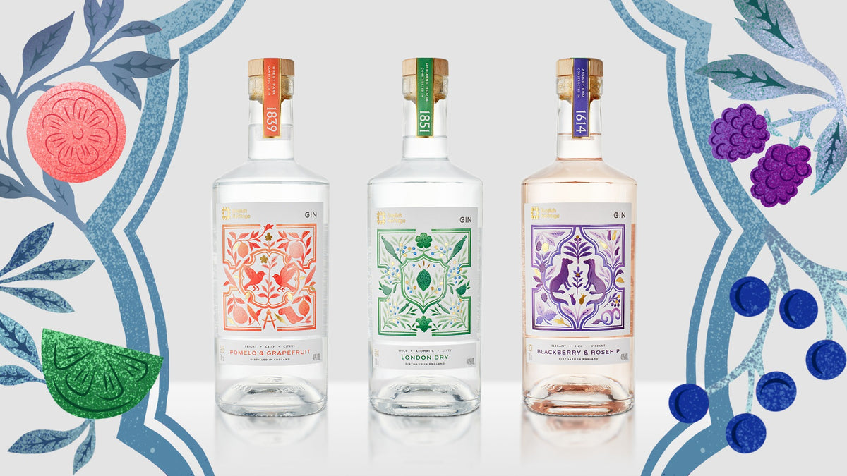 The English Heritage gin collection