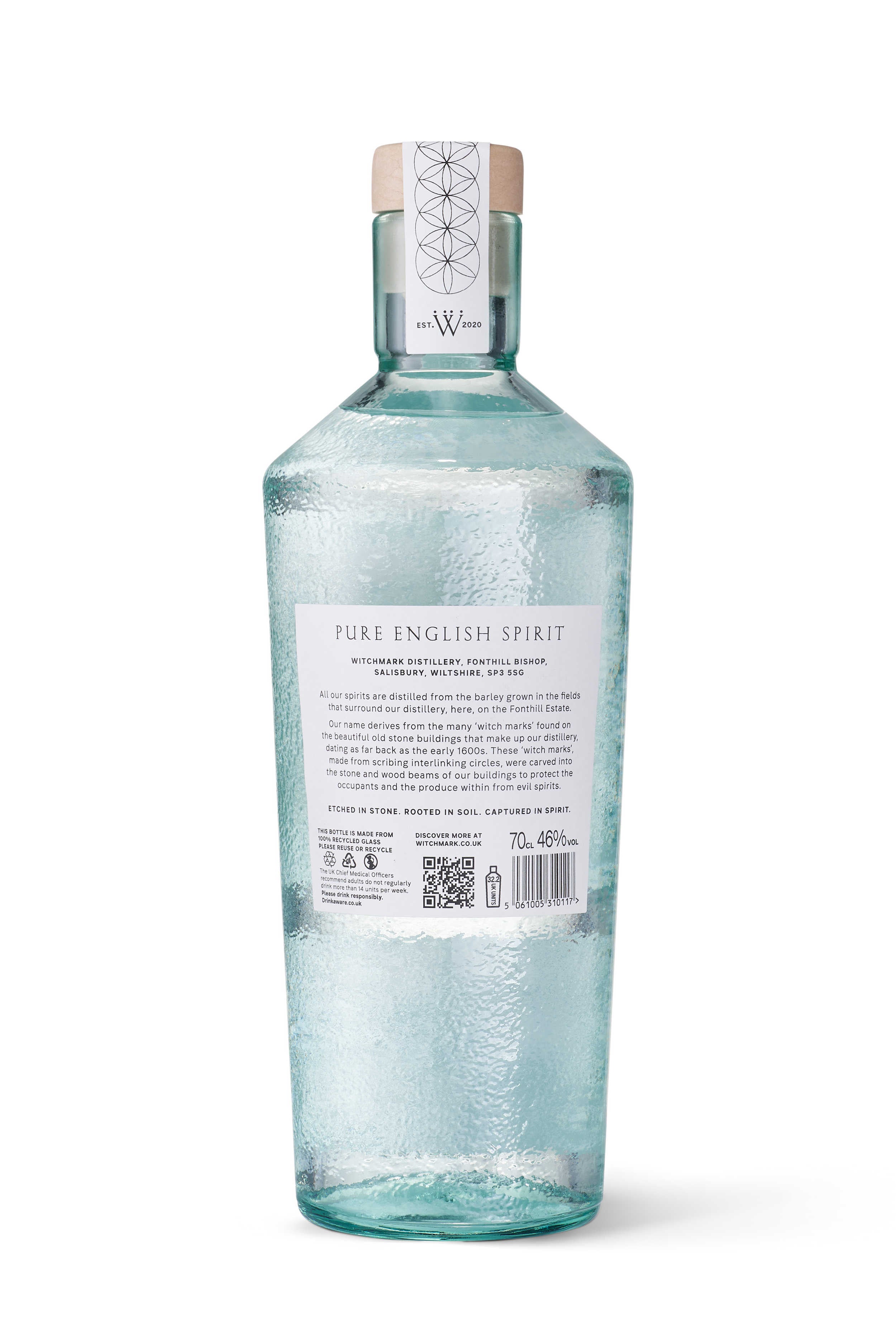 Witchmark Wiltshire Single Origin English Gin 43% abv – Witchmark