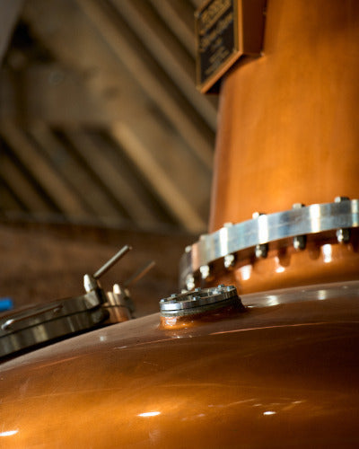 Distillery exterior courtyard